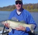 Fishing Red River Manitoba